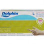 Dolphin L 100'lü Pudralı Lateks Muayene Eldiveni