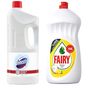 Domestos Kar Beyaz 2000 ml Çamaşır Suyu + Fairy Limon 1350 Bulaşık Deterjanı