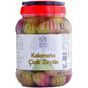 Egeye Dönüş 1 kg Ev Yapımı Geleneksel Kalamata İri Boy Çizik Palamut Yeşil Zeytin