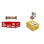 Eti 12x100 gr Burçak Sütlü Kakaolu Kremalı Yulaflı Bisküvi + 48x18 gr Puf Kakaolu Bisküvi