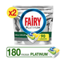 Fairy Platinum Limon Kokulu 2x90 Yıkama Kapsül Bulaşık Deterjanı