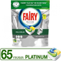 Fairy Platinum Limon Kokulu 65'lı Bulaşık Makinesi Kapsülü