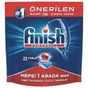Finish Hepsi Bir Arada 22 Adet Bulaşık Makinesi Tableti