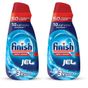 Finish Hepsi Bir Arada 2x1000 ml Konsantre Jel Bulaşık Makinesi Deterjanı