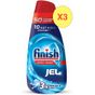 Finish Hepsi Bir Arada 3x1 lt Bulaşık Jel Deterjanı