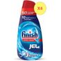 Finish Hepsi Bir Arada 4x1 lt Bulaşık Jel Deterjanı