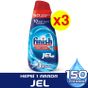 Finish Jel Konsantre 3x1000 ml Bulaşık Makinesi Deterjanı