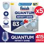 Finish Quantum Infinity Shine 5x83 Kapsül Bulaşık Makine Deterjanı Tableti