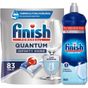 Finish Quantum İnfinity Shine 83 Tablet Bulaşık Makinesi Deterjanı + 800 ml Parlatıcı