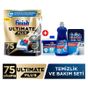 Finish Ultimate Plus Bulaşık Makinesi Deterjanı 75 Tablet + Temizlik ve Bakım Seti