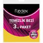 Flodex 3'lü Sarı Temizlik Bezi