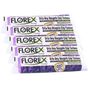 Florex 55x60 cm 10 Adetlik 5 Rulo Büzgülü Lavanta Kokulu Çöp Poşeti