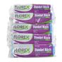 Florex 65 x 80 cm 5 Rulo Standart Büyük Mavi Çöp Poşeti