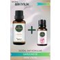 Gardone 30 ml Orkide + 10 ml Gül Set Yağ Buhurdanlık Yağı Doğal Oda Kokusu