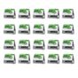 Handy Büyük Boy 100 Adetlik 20 Paket HDPE İş Temizlik Tek Kullanımlık Şeffaf Eldiven