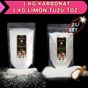 Hanzade Bitkisel 1 kg Toz Limon Tuzu + 1 kg Karbonat