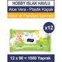 Hobby 12x90'lı Aloe Vera Islak Havlu