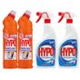 Hypo 2x750 gr Çam Tazeliği Gider Açıcı Çamaşır Suyu + 2x750 ml Köpük Çamaşır Suyu