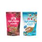 It's 240 gr Hindistan Cevizli + 240 gr Şekersiz Çikolatalı Yüksek Protein Granola