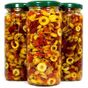 İzorya Zeytunca 450 gr Domates Soslu Yeşil Zeytin