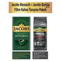 Jacobs Monarch Filtre Kahve 500 gr + Jacobs Barista Editions Strong 225 gr Tanışma Paketi