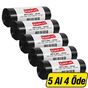 Koroplast Eko Endüstriyel Orta Boy 55x60 cm Siyah 20'li Paket Çöp Torbası