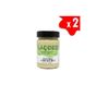 Laçoko 2x320 gr Şekersiz Katkısız Glutensiz Vegan Az Kavrulmuş Çiğ Parçacıklı Extra Crunchy Fıstık Ezmesi