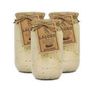 Laçoko 3 kg Şekersiz Katkısız Glutensiz Doğal Az Kavrulmuş Parçacıklı Ballı Fıstık Ezmesi