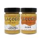 Laçoko 320 gr Çifte Kavrulmuş Parçacıklı Fıstık ve Az Kavrulmuş Fıstık Ezmesi