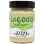 Laçoko 4x320 gr Şekersiz Katkısız Glutensiz Vegan Az Kavrulmuş Çiğ Parçacıklı Extra Crunchy Fıstık Ezmesi