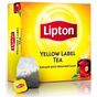 Lipton 100'lü 200 gr Yellow Label Süzen Bardak Poşet Siyah Çay