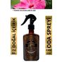 Lofty 250 ml Amber Romantik Cam Şişe Oda ve Çamaşır Spreyi