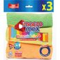 Macromax 3'lü Renkli Mikrofiber Temizlik Bezi