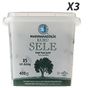 Marmarabirlik Kuru Sele Siyah Zeytin 321-350 (Xs) 400 gr Pet 3'lü