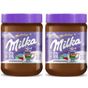 Milka 2x350 gr Spread Hazelnut Sürülebilir Çikolata Kakaolu Fındık Ezmesi