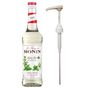 Monin 700 ml Mojito Mint Şurubu + Şurup Pompası