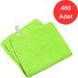 Mulpex 400'lü 40x40 cm Yeşil Mikrofiber Genel Temizlik Bezi