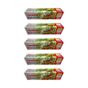 Nazenin 24x38 cm 30'lu 5 Paket Düz Kilitsiz Şeffaf Orta Boy Buzdolabı Poşeti