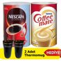 Nescafe Classic 1 kg + Coffee Mate Kahve Kreması 2 kg + 2'li Thermomug - 3 kg