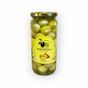 Olis Zeytincilik 250 gr Badem Dolgulu Yeşil Zeytin
