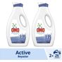 Omo 2x1.69 lt Active Fresh Beyaz Sıvı Çamaşır Deterjanı