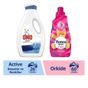 Omo Active 1690 ml Sıvı Deterjan + Yumoş 1440 ml Extra Yabani Orkide Yumuşatıcı