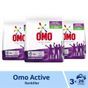 Omo Active Fresh Renkliler İçin 3x4 kg 26 Yıkama Toz Çamaşır Deterjanı