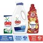 Omo Makine Temizleyici 200 ml + Omo Sıvı Deterjan 1690 ml + Yumoş Amber 1440 ml Yumuşatıcı