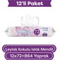 Paddlers Leylak Kokulu 12x72'li Islak Mendil