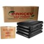 Pakçev 20 kg 80x110 cm Jumbo Boy Kalın Siyah Dökme Çöp Poşeti