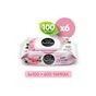 Papilion 100x6 Premium Gül Özlü Ekstra Soft Islak Havlu