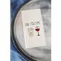 Pekshop 20'li How I Tell Time Coffee And Wine Yazılı Konuşan Kağıt Sunum Peçetesi