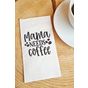 Pekshop 20'li Mama Needs Coffee Yazılı Konuşan Kağıt Sunum Peçetesi