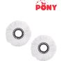 Pony 2 Adet Otomatik Temizlik Setlerine Uyumlu Mop Paspas